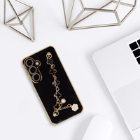 Dėklas telefonui Samsung Galaxy S24 Plus dizainas 3 juodas