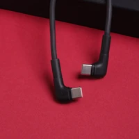 Maxlife MXUC-09 kampinis kabelis USB-C - USB-C 1,0 m 60W juodas