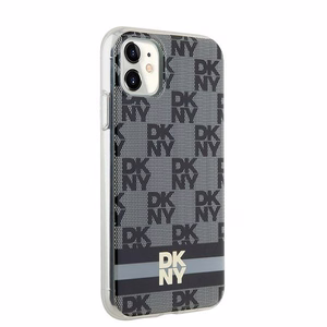 DKNY IML languoto Mono rašto ir spausdintų juostų magnetinis dėklas telefonui iPhone 11 / Xr - juodas