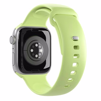 PURO ICON - elastinis dirželis Apple Watch 44/45/46/49 mm (S/M & M/L) (Matcha žalias)