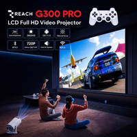 Žaidimų projektorius Reach G300 Pro+ Gaming baltas
