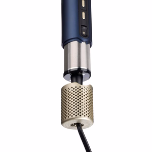 BaByliss AS6550E – 1500 W ionic hot-air styling brush, 3 heat settings, blue/gold
