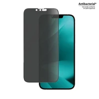 PanzerGlass Ultra-Wide Fit antibakterinis privatumo grūdintas stiklas iPhone 14 Plus / 13 Pro Max telefonui