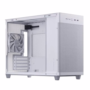 Asus Prime AP201 TG baltas kompiuterio korpusas