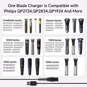 USB Charging Cable for Philips Shavers and Hair Clippers Reach CP1788/01