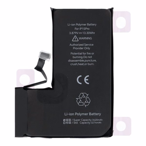 JCID diagnozuojama originali "iPhone 15 PRO" baterija (didelės talpos)