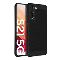 BREEZY dėklas telefonui SAMSUNG S21 FE juodas