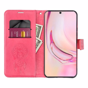 MEZZO knyginis dėklas telefonui IPHONE 17 Air sapnų gaudyklė magenta