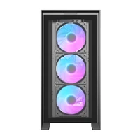 Darkflash DRX90 glass computer case (black)