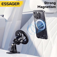 Automobilinis laikiklis Essager "Spiral" juodas (magnetinis / lipni pagalvėlė)