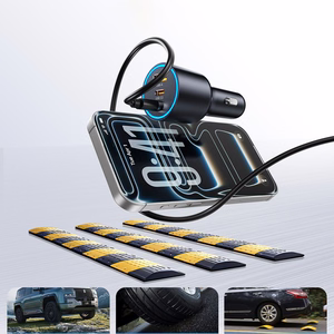 Orico HyperDrive 165W USB-A + 2x USB-C automobilinis įkroviklis - juodas