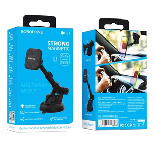 Automobilinis telefono laikiklis Borofone BH21 tvirtinamas ant prietaisų skydelio magnetinis