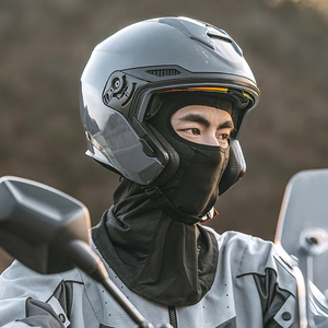 Wozinsky WKM-03B žieminė balaklava veido kaukė motociklui ir dviračiui - juoda