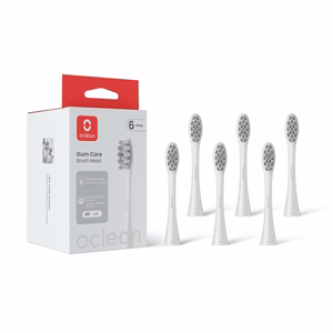 Oclean Professional Gum Care šepetėlių galvutės 6 vnt. W06, baltos