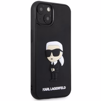 Dėklas telefonui Karl Lagerfeld iPhone 14 Plus 6,7 KLHCP14M3DRKINK juodas