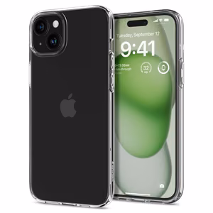 Spigen Liquid Crystal чехол для iPhone 15 Plus - прозрачный