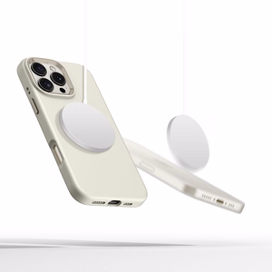 Tech-Protect silikoninis PU MagSafe dėklas iPhone 16 Pro (m) - smėlinas