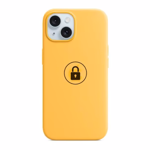 Silicone Case v2 dėklas, skirtas iPhone 15, Sunshine