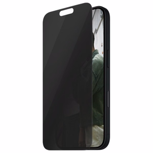 SAFE by PanzerGlass iPhone 16 6.1" privatumo apsauginis stiklas itin platus SAFEP95875