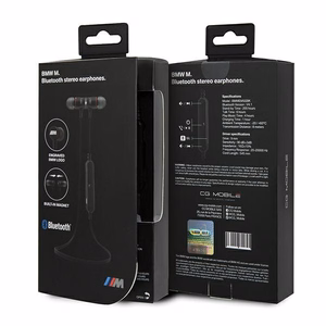 BMW CGBTE04 Bluetooth belaidės ausinės juodos