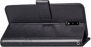 Dėklas Flower Book Samsung A346 A34 5G juodas