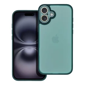 VARIETE dėklas telefonui IPHONE 16 Plus tamsiai žalias