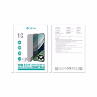 "Devia" rinkinys plėvelės rinkinys, apsaugantis nuo susidūrimo, privatumas HD pjovimo mašinai 10 vnt., skirtas išmaniųjų telefonų LCD ekranams