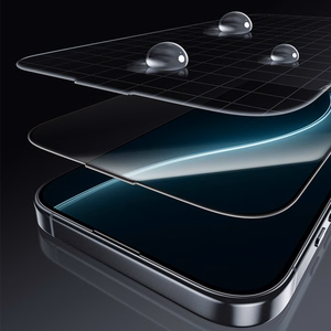 Benks grūdintas stiklas Glass Warrior HD Iphone 17 Air telefonui juodas