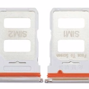 SIM kortelės laikiklis Xiaomi Poco F3/Mi 11i Arctic White ORG