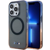 Dėklas BMW BMHMP14XHTGE iPhone 14 Pro Max 6.7" pilka/pilka kietas dėklas Gradientinis Bamperis MagSafe