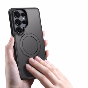 Dėklas Dux Ducis Yind Magnetic Stand Samsung S948 S26 Ultra juodas