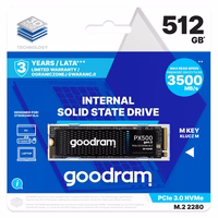 Goodram PX500 GEN.3 SSDPR-PX500-512-80-G3 SSD diskas 512 GB M.2 PCI Express 3.0 NVMe 3D NAND