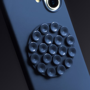 Silikoninis Stick dėklas for iPhone 17 6,3" mėlynas