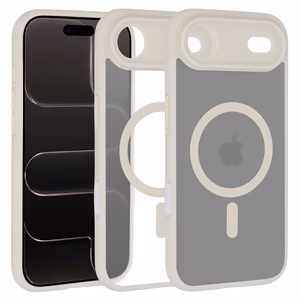Liavec minkštas dėklas skirtas Iphone 17 Air gardenia