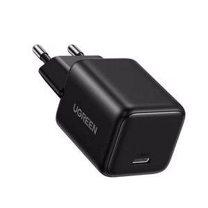 UGREEN X512 20W GaN 1× USB-C tinklo įkroviklis, juodas