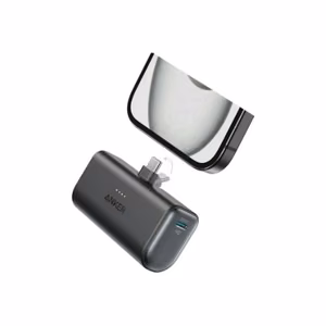 Anker Nano A1653H11 išorinė baterija su integruota USB-C jungtimi, 5000 mAh, juoda