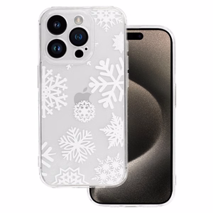 TEL PROTECT Kalėdinis skaidrus dėklas telefonui Iphone 14 Dizainas 4