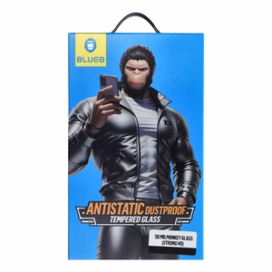 LCD apsauginis stikliukas 5D Mr. Monkey Glass (Strong Lite) Samsung S947 S26 Plus juodas