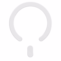 MagSafe Tech-Protect MMP-200 magnetinis žiedas telefonui - baltas