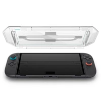 Spigen Glas.Tr "EZ FIT" grūdintas stiklas 2 vnt komplektas Nintendo Switch 2 - Skaidrus