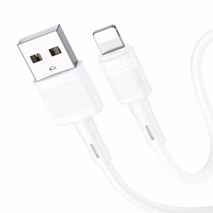 Кабель USB A на Lightning Hoco 2,4A 1 м X83 белый