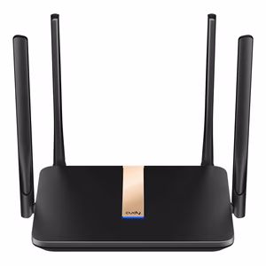 Cudy LT500D belaidis maršrutizatorius Greitas eternetas Dviguba juosta (2,4 GHz / 5 GHz) 4G Juoda