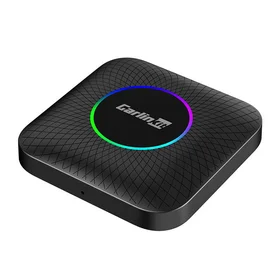 Carlinkit TBOX PLUS LED belaidis adapteris, 4G/64G, Apple Carplay/Android Auto (juodas)