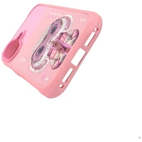 Nimmy Cool&Cute 2.0 triušio dėklas telefonui iPhone 17 - rožinis