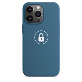 Dėklas "Silicone Case v2" skirtas iPhone 13 Pro / Blue Jay / su įpakavimu
