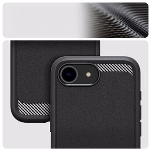 Spigen Core Armor Magnetinis MagSafe dėklas telefonui iPhone 16e - juodas