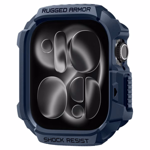 Spigen Rugged Armor deklas Apple Watch 42mm - tamsiai melynas