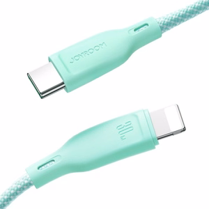 Joyroom Multi-Color Series S-A34 USB-C / USB-C PD 60W kabelis 1m - violetinis