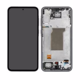 LCD ekranas suderinamas su Samsung A356 A35 5G su rėmeliu / Navy / HQ