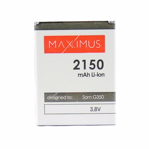 Baterija MAXXIMUS SAM G350 CORE PLUS 2150 mAh EB-B185BE